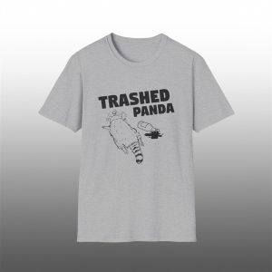 Ashland Drunk Raccoon Trashed Panda Shirt 1