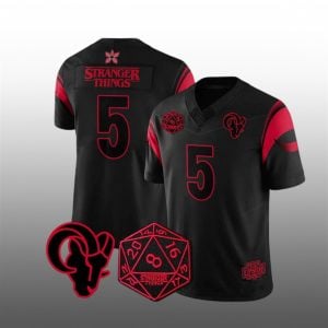 2026 LA Rams Stranger Things 5 Jersey 1 1