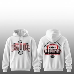 2025 Georgia Football SEC Champions Top Dawgs Of The Southeastern Conference Hoodie 1