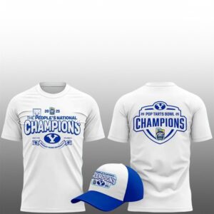 4 BYU Cougars POP TARTS Bowl 2025 Champions Shirt