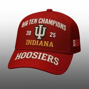 2025 Indiana Hoosiers Big Ten Champions Hat 1