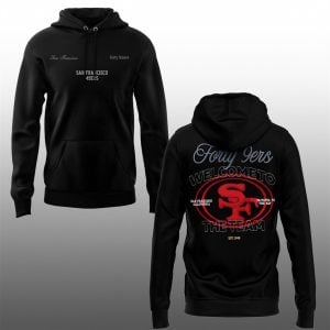 1 2025 Ricky Pearsall SF 49ers Welcome The Team Hoodie