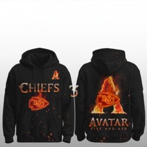 1 2026 KC Chiefs Avatar 3 Fire and Ash Hoodie