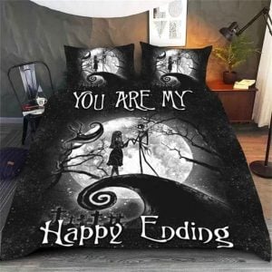 Jack Skellington You Are My Happy Ending Bedding Set