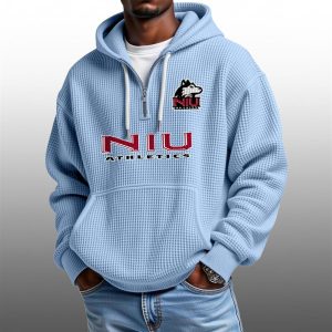 2026 NIU Huskies Waffle Zip Hoodie 1