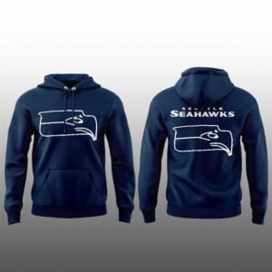 1 Seahawks Sam Darnold Draws Logo Hoodie