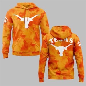 2025 Texas Longhorn Tie Dye Hoodie 0