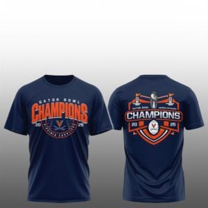 1 Virginia Cavaliers 2025 Gator Bowl Champions Shirt