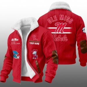 Ole Miss Est 1893 Winter Fleece Jacket 1