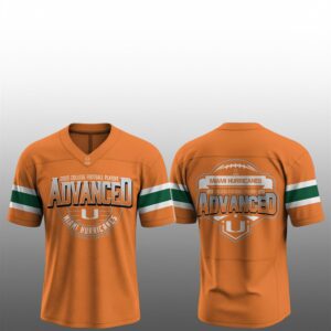 1 Miami Hurricanes 2025 College Football Playoff Jersey