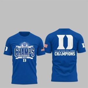 0 Duke Blue Devils ACC Championship We Are Champions 2025 Shirt