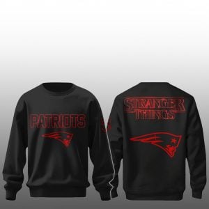 88 2026 NE Patriots Stranger Things 5 Sweatshirt