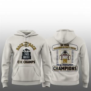 Navy Midshipmen 2025 Commander in Chief's Trophy Champions Hoodie