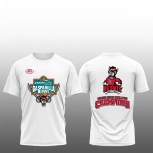NC State Wolfpack Union Home Mortgage Gasparilla Bowl Myrtle Beach Bowl 2025 Champions Shirt