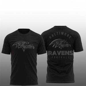37 Ravens 2025 Back In Black Shirt