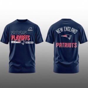 1 Patriots 2025 Playoffs Go Pats Shirt