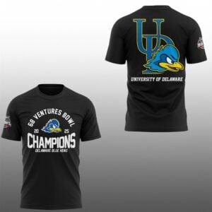 6 Delaware 68 Ventures Bowl Champions Shirt