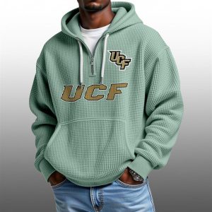 2026 Ucf Knights Waffle Zip Hoodie 1