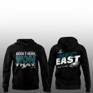 Eagles Go Philly 2025 2026 NFC East Champions Hoodie 1 1