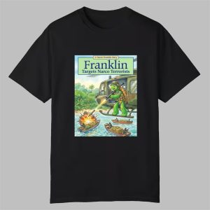 Pete Hegseth Turtle Franklin Target Narco Terrorists Shirt 0 0