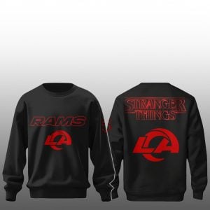 71 2026 LA Rams Stranger Things 5 Sweatshirt