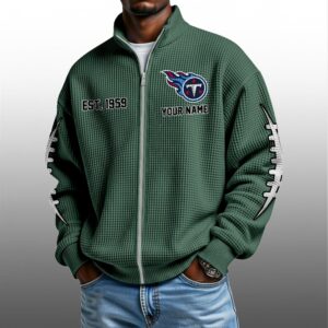 Titans EST 1959 Quarter Zip Waffle Sweatshirt