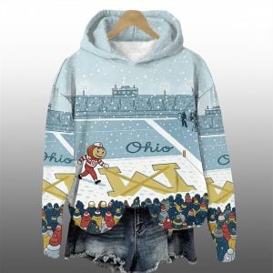 Brutus Buckeye Ohio Snow Michigan Hoodie 1