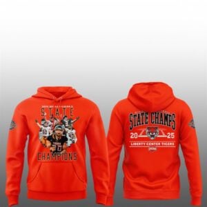 Liberty Center Tigers Football Division State Champions 2025 Hoodie 1 1