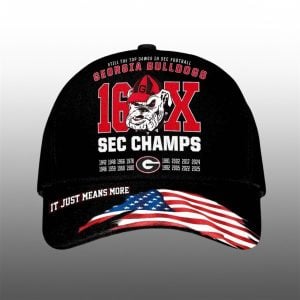 5 Georgia Bulldogs SEC Champions It Just Means More Cap