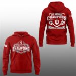 Hoosiers 2025 2026 Season National Champions Hoodie
