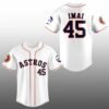 0 Houston Astros Tatsuya Imai 45 Home Jersey