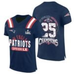 NE Patriots SB LX AFC Champions 2025 Jersey