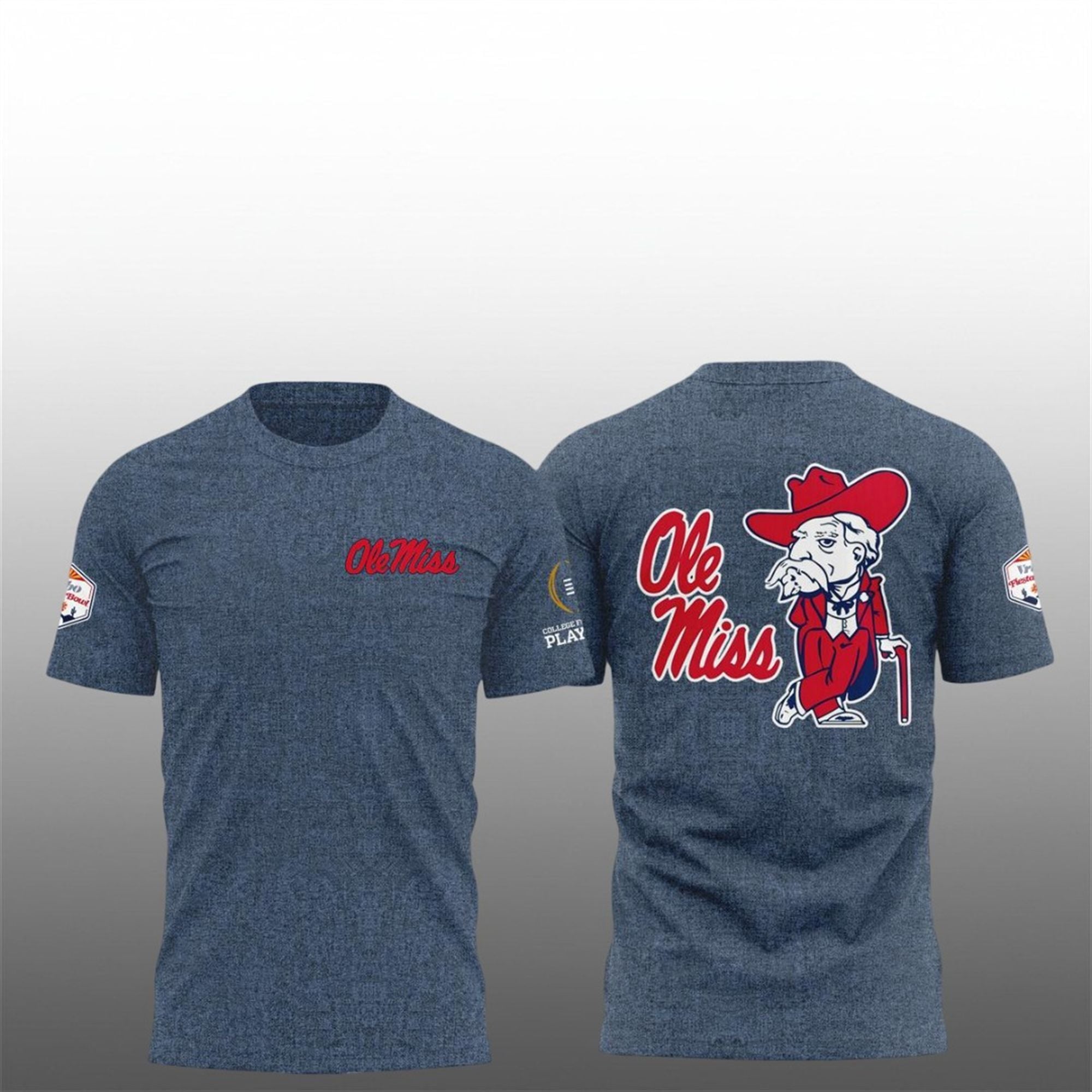 0 Ole Miss Vrbo Fiesta Bowl 2026 Mascot Shirt 0 Ole Miss Vrbo Fiesta Bowl 2026 Mascot Shirt