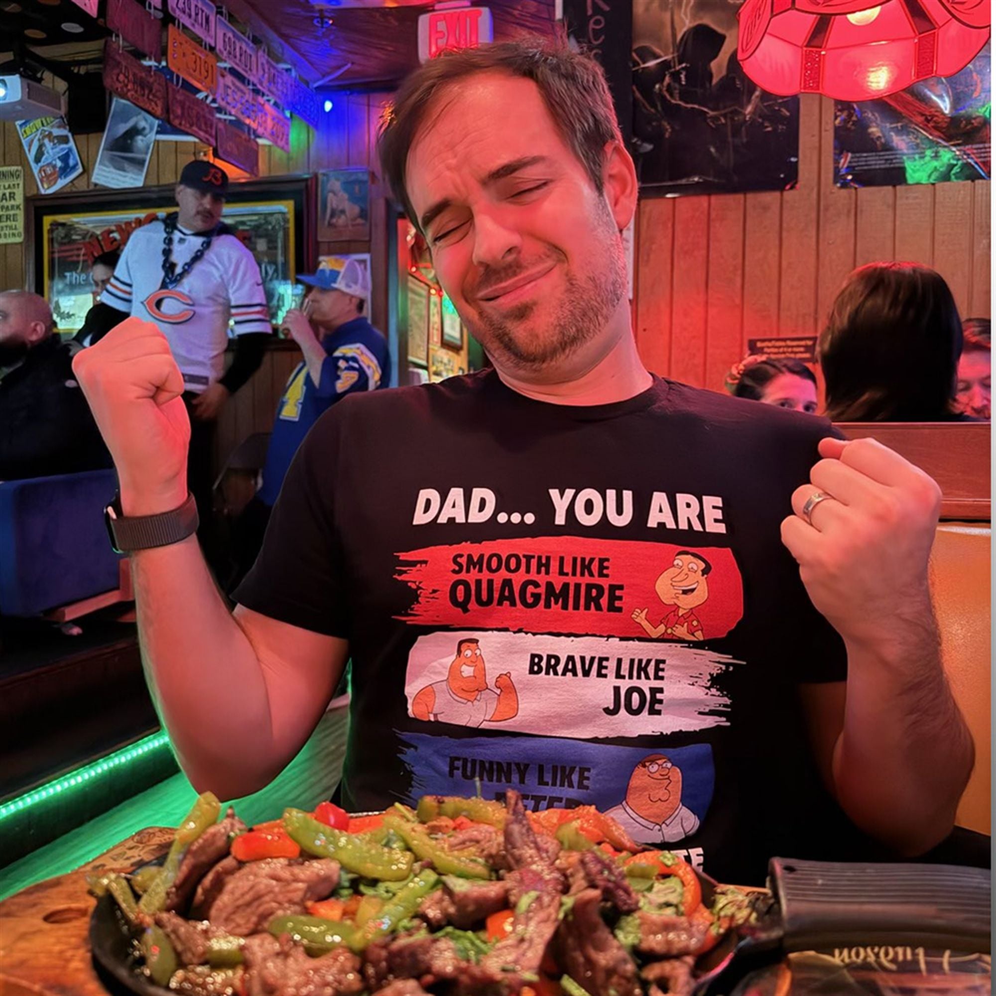 0 jacksfilms Dad You Are Smooth Like Quagmire Family Guy Shirt 4