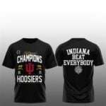 2025 Hoosiers National Champions Indiana Beat Everybody Shirt