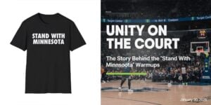 1 2026 Basketball Stand With Minnesota Shirt