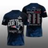 1 2026 NE Patriots Bowl LX Our Time Shirt