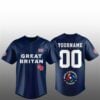1 Great Britain Baseball 2026 World Baseball Classic Jersey