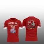 Hoosiers Champions 2026 Chick fil A Peach Bowl Shirt