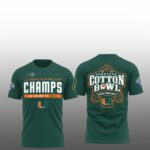 Hurricanes 2026 Goodyear Cotton Bowl Classic Champs Shirt