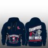 Ole Miss Rebels Sugar Bowl Champions 2026 Quarter Zip Hoodie 9 1 Ole Miss Rebels Sugar Bowl Champions 2026 Quarter Zip Hoodie