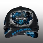 Panthers 2025 NFC South Champions Go Panthers Cap