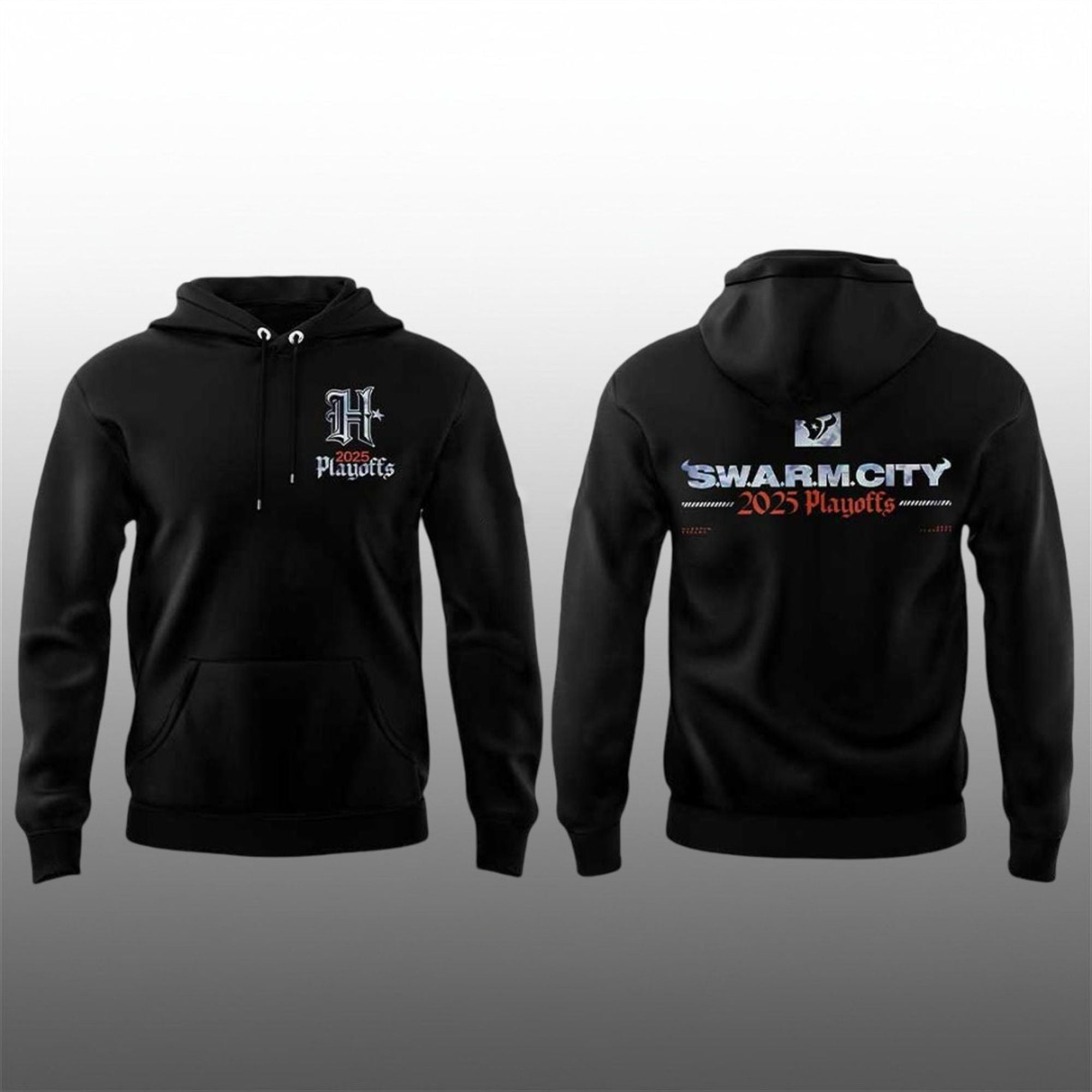 1 Texans SWARM City 2025 Playoffs Ready To Win Hoodie 1 Texans SWARM City 2025 Playoffs Ready To Win Hoodie