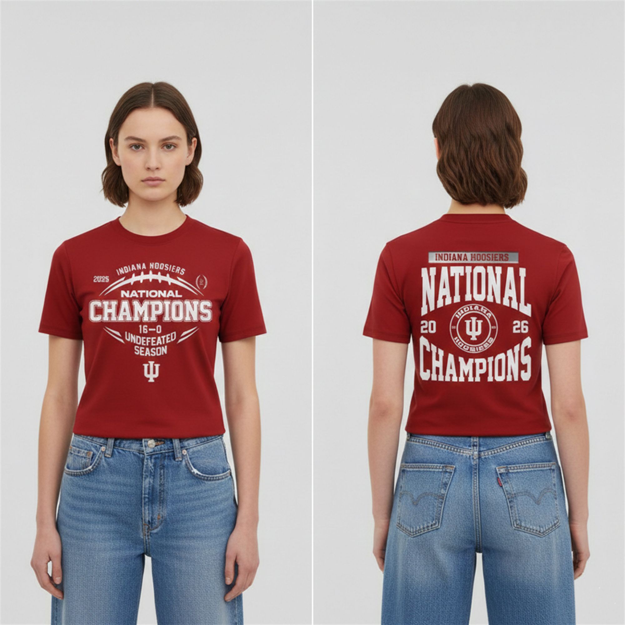 11 Hoosiers National Champions 2026 Undefeated Season Shirt 11 Hoosiers National Champions 2026 Undefeated Season Shirt