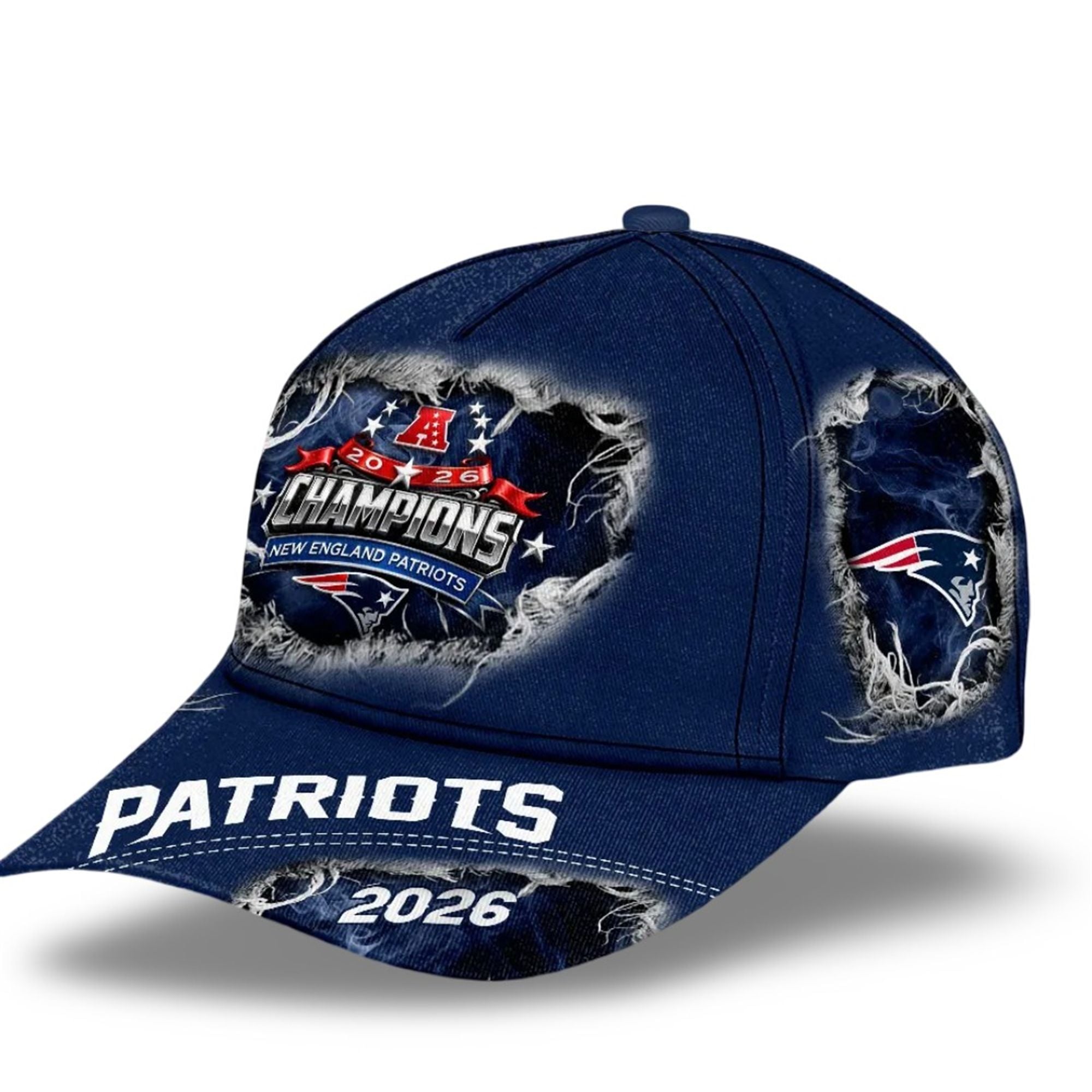 NE Patriots 2026 AFC Champions Cap 2 11 NE Patriots 2026 AFC Champions Cap