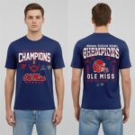 Ole Miss Rebels Allstate Sugar Bowl Champions 2026 Shirt