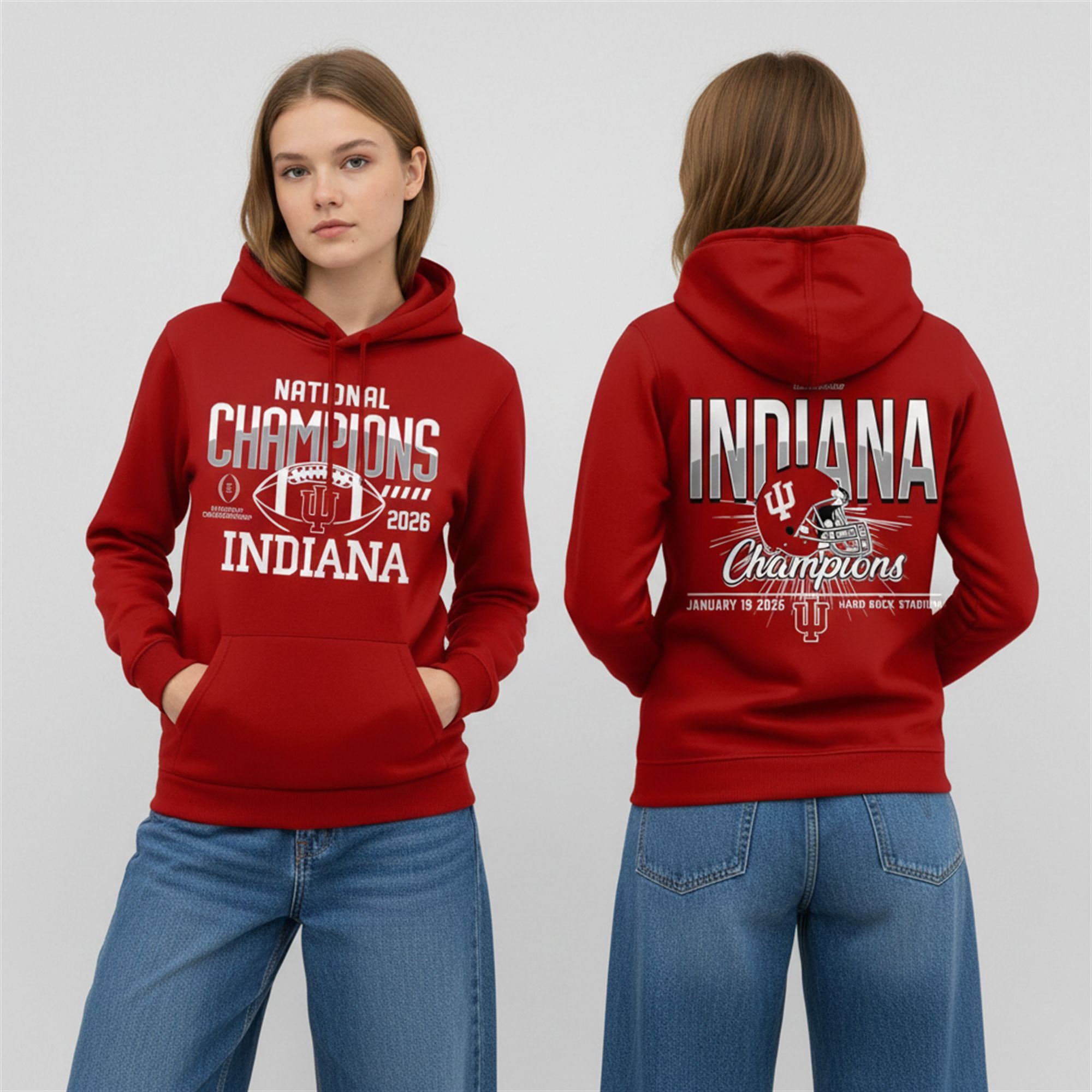111 Hoosiers CFP National Champions 2026 Hoodie 111 Hoosiers CFP National Champions 2026 Hoodie