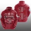 12 Hoosiers Football Historic Season Champs 2026 Hoodie