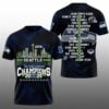 Seahawks 2025 NFC Conference West Division Champions Hoodie 3 12 Seahawks 2025 NFC Conference West Division Champions Shirt