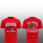 Allstate Sugar Bowl Champions 2026 Ole Miss Rebels Shirt